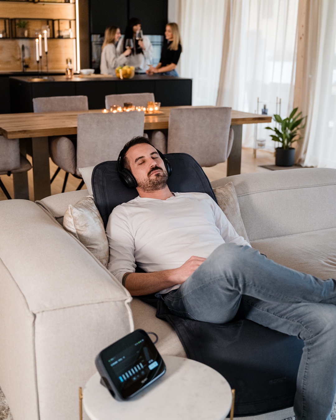 BEMER B.PAD pihenés közben otthon
